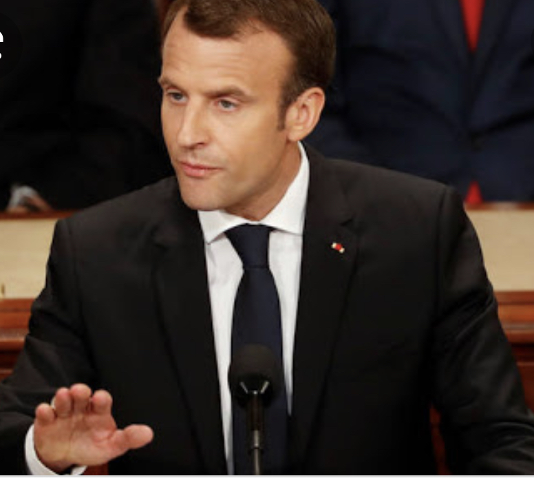 الرئيس الفرنسي ماكرون: نحن في حالة حرب، وتعطيل حركة التنقل داخل وخارج المدن، إلا للحالات الضرورية.