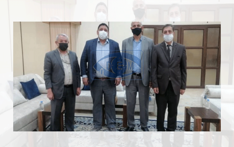 السفيرالأمريكي ديفيد براون شتاين يجتمع مع رئاسة المجلس الوطني الكوردي