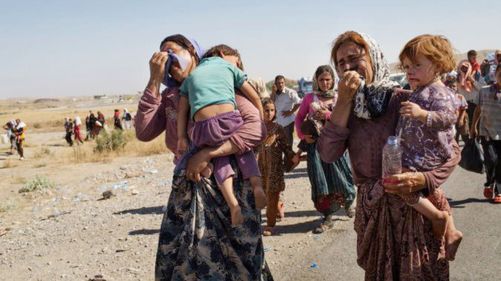 هاشتاغات من ناشطين مطالبين باعترافٍ دولي لمجزرة شنگال