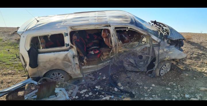 الجيش التركي يستهدف سيارة مدنية في قرية خرزة شرقي مدينة الدرباسية
