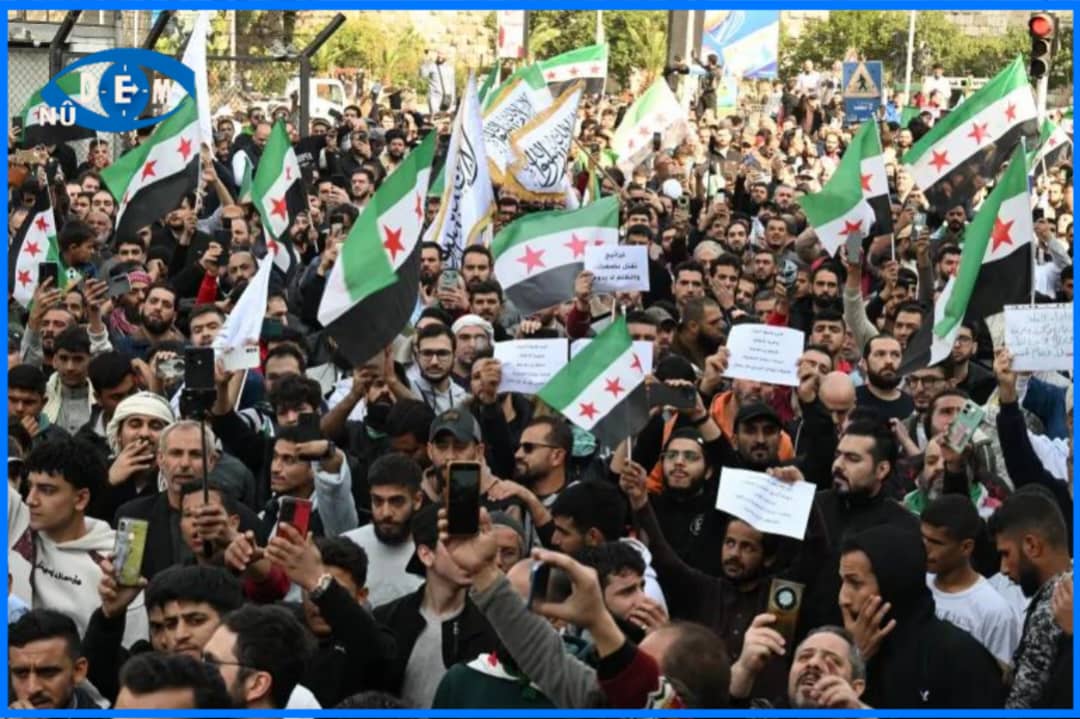 مسيرات في دمشق تثير جدلاً واسعاً