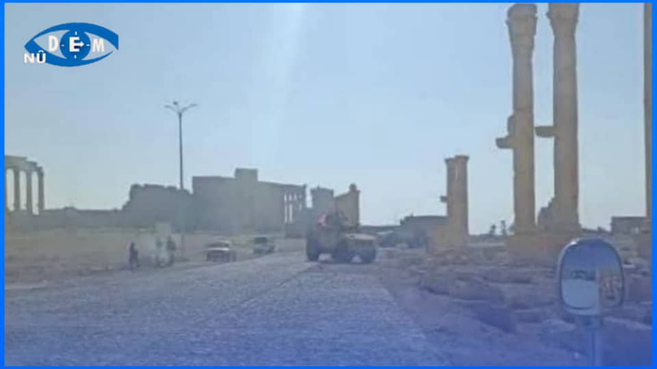 استهداف القوات الأمريكية أثناء جولتها في ريف حمص