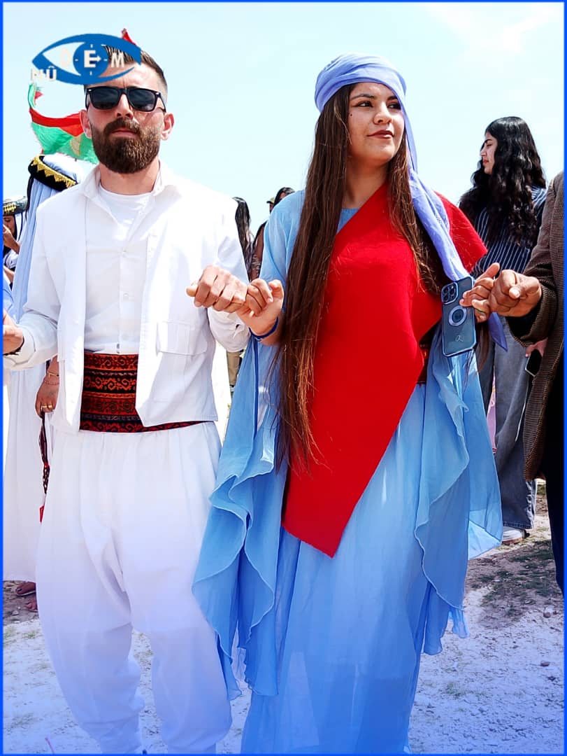 احتفالات الإيزيديين بعيد الأربعاء الأحمر في عامودا